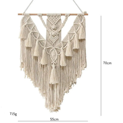 Modern Woven Tapestry Wall Hanging