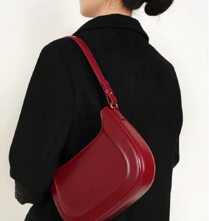 Fashion Retro Saddle Shoulder Bag