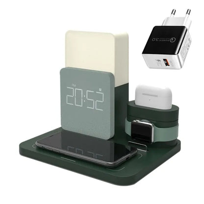 Compact and Dimmable Bedside Lamp with Touch Control for Nightstands.