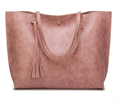 New Women's Tassel Shoulder Bag