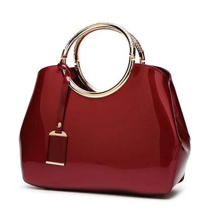 High Quality Patent Leather Women's Bag